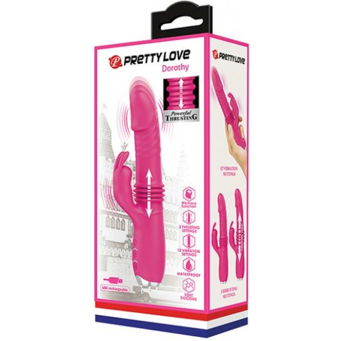 Pretty Love Dorothy Thrusting Rabbit - Pink - Image 1