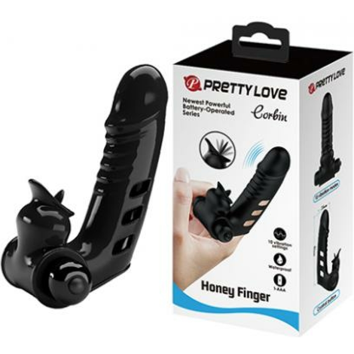 Pretty Love Corbin Honey Finger - Black - Image 1