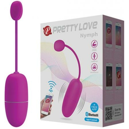 Pretty Love Nymph App-enabled Egg - Fuchsia