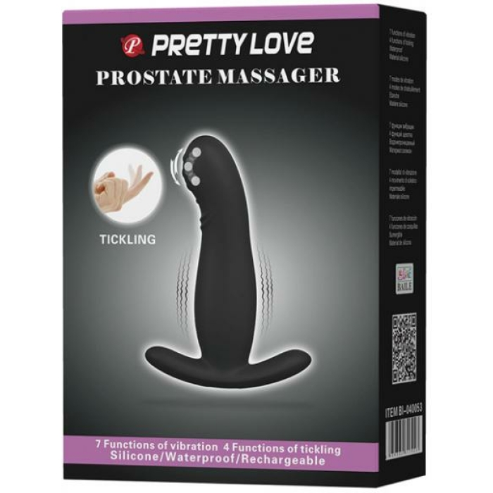 Pretty Love Vibrating Prostate Massager 7 Function Black - Image 2