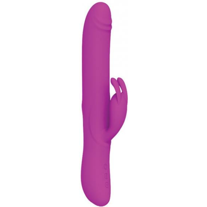Pretty Love Byron Thrusting Rabbit Vibrator Purple - Image 1