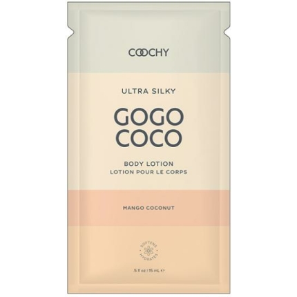 Coochy Ultra Silky Body Lotion Foil - .35 Oz Mango Coconut
