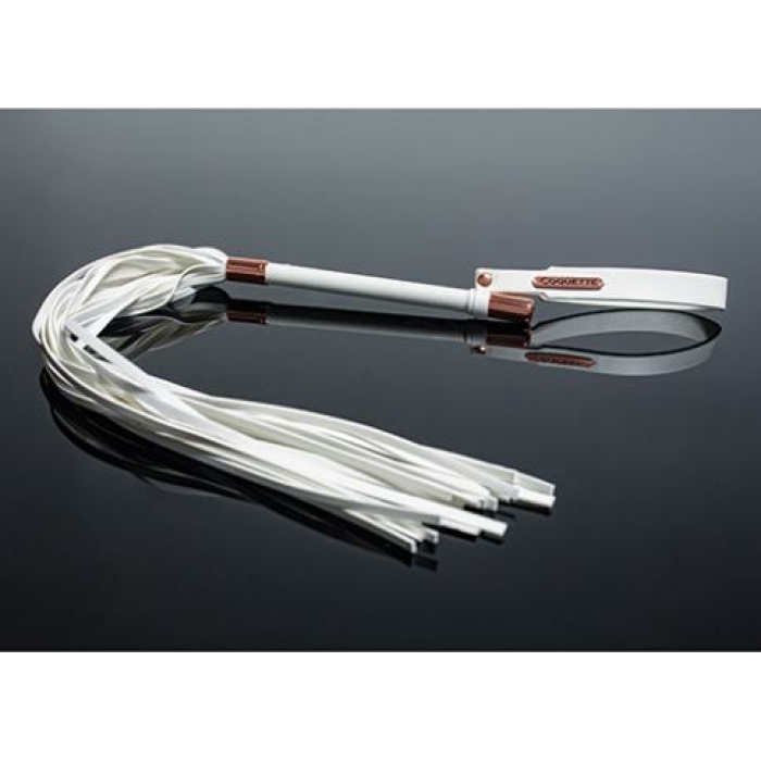 Pleasure Collection Matte Finish Whip - White/rose Gold - Image 1