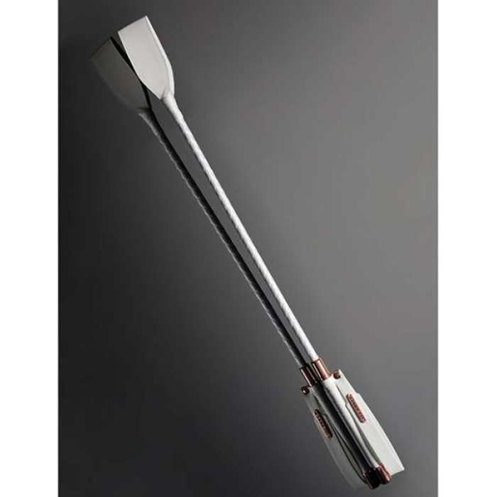 Pleasure Collection Matte Finish Crop - White/rose Gold - Image 1