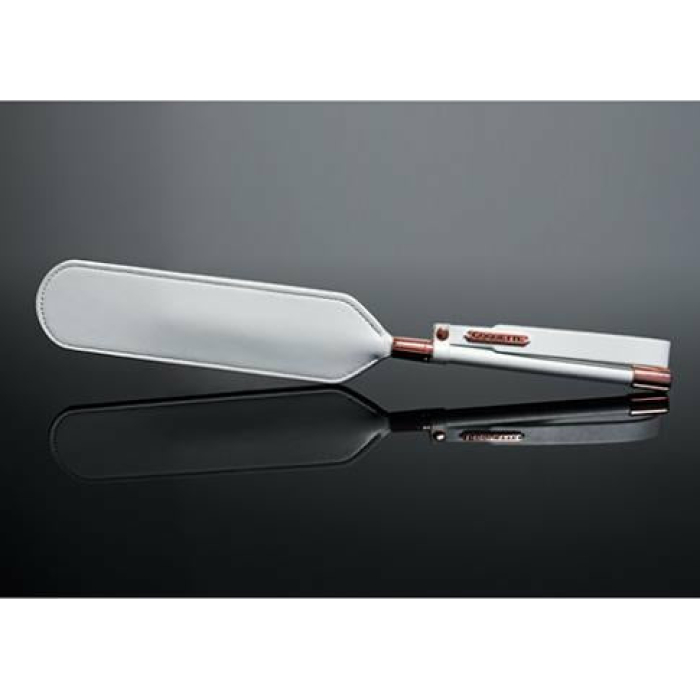 Pleasure Collection Matte Finish Paddle - White/rose Gold - Image 1