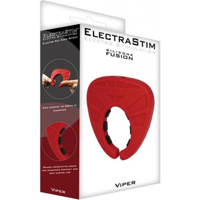 Electrastim Silicone Fusion Viper Cock Shield - Image 1