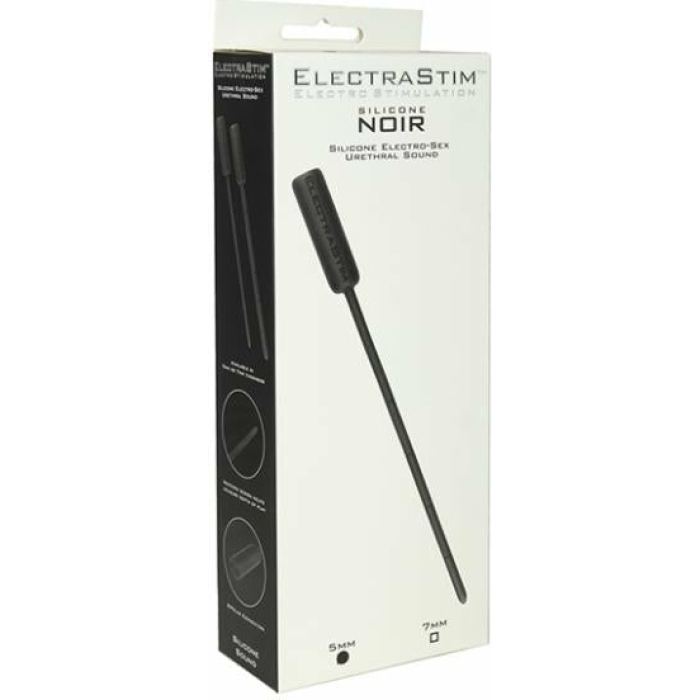 Electrastim Silicone Noir Flexible Electro Sound - 5mm - Image 1