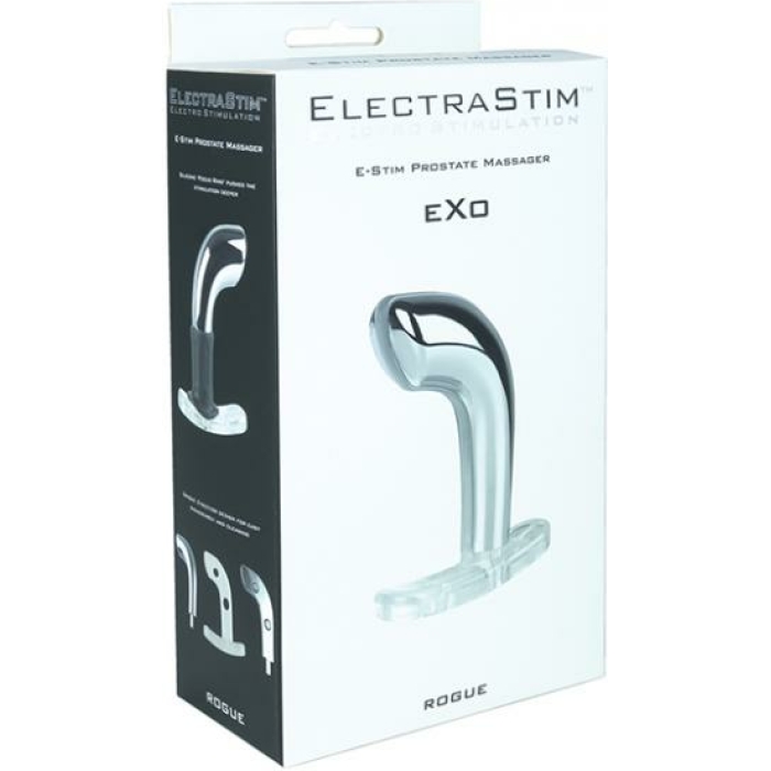 Electrastim Exo Rogue Prostate Massager - Silver - Image 1