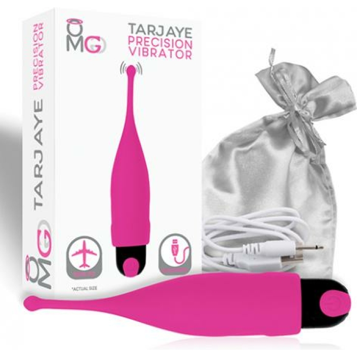 Omg Tarjaye Travel Size Precision Stimulator - Pink - Image 1