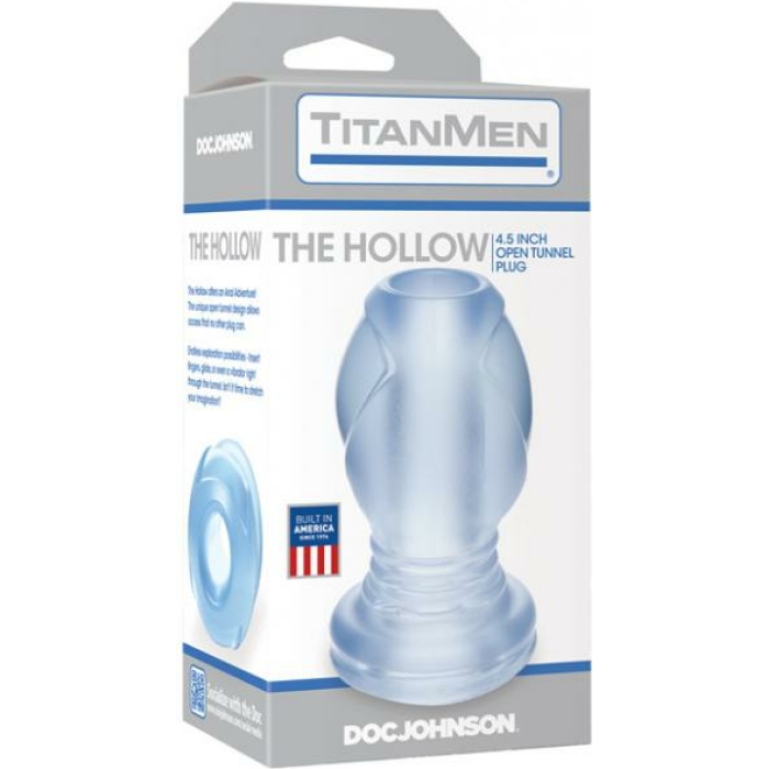 TitanMen The Hollow Tunnel Plug Clear - Image 3
