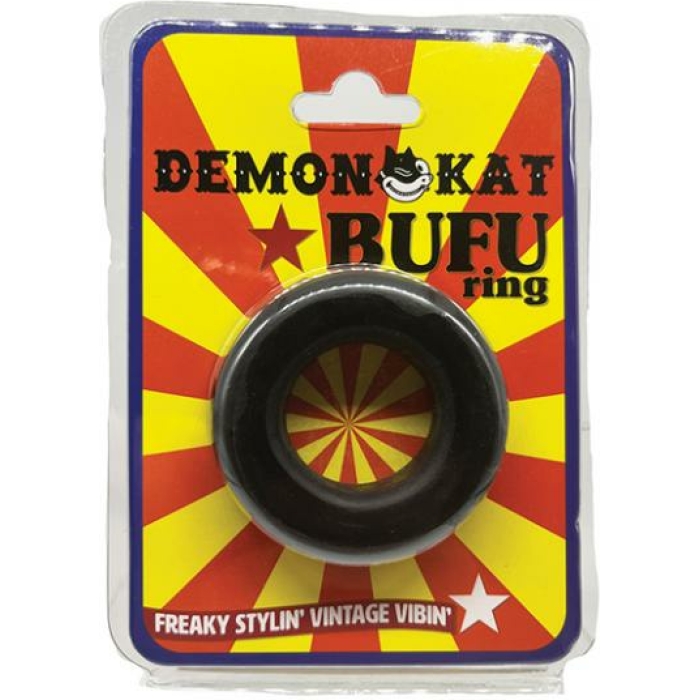 Demon Kat Bufu Ring - Black - Image 1