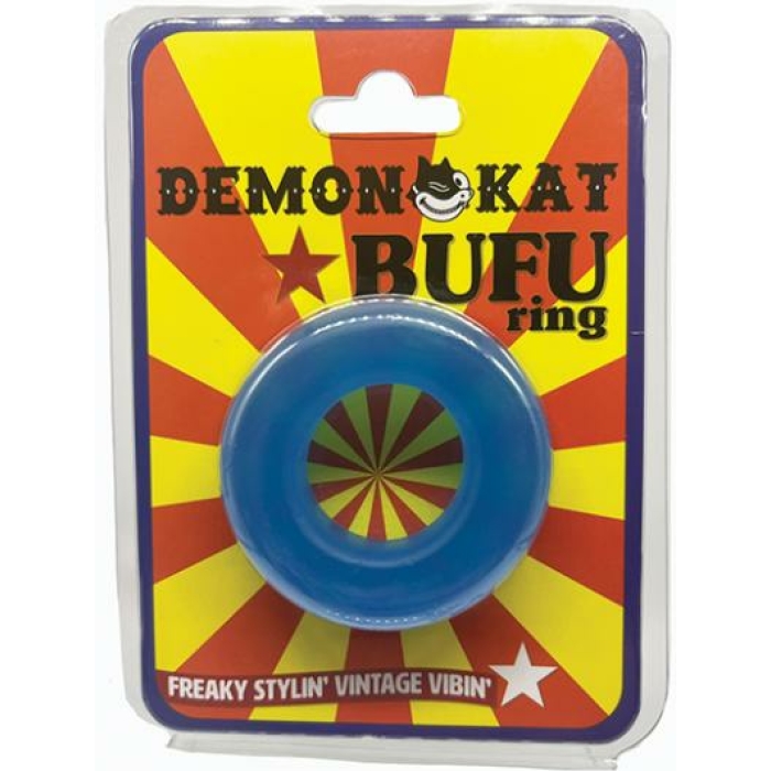 Demon Kat Bufu Ring - Blue - Image 1