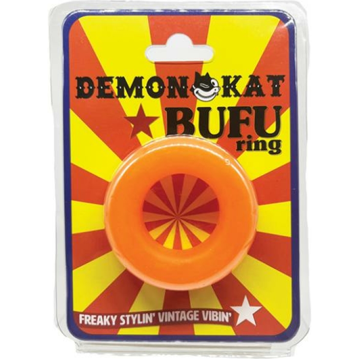 Demon Kat Bufu Ring - Orange - Image 1
