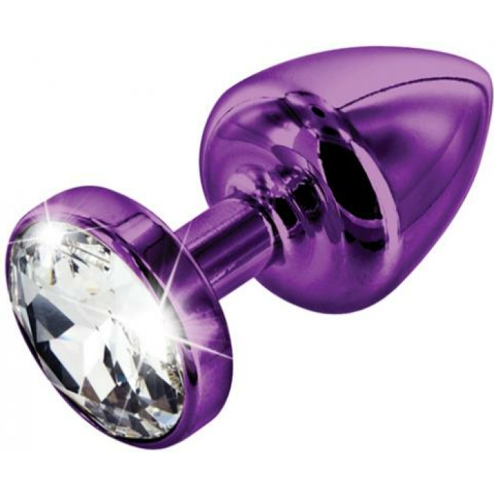 Diogol Anni Round 35mm Purple Butt Plug - Image 1