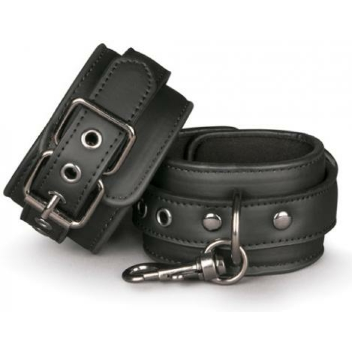 Easy Toys Fetish Wrist Cuffs Black - Image 3