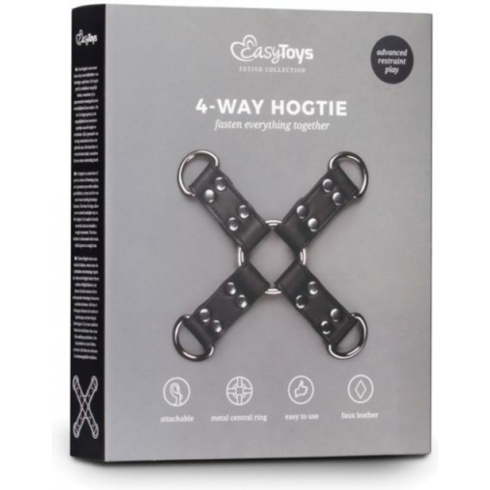 Easy Toys 4 Way Hogtie Black - Image 3