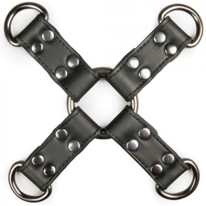 Easy Toys 4 Way Hogtie Black - Image 1