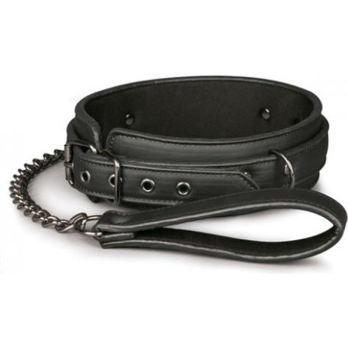Easy Toys Fetish Collar & Lead Set Black - Image 3