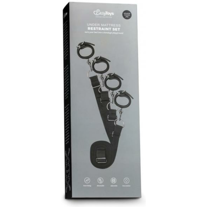 Easy Toys Under Mattress Restraint Set Black - Image 3