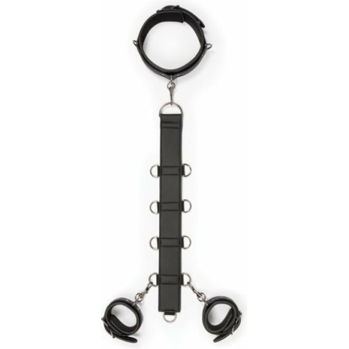 Easy Toys Neck To Wrist Restraint Set Black - Image 1