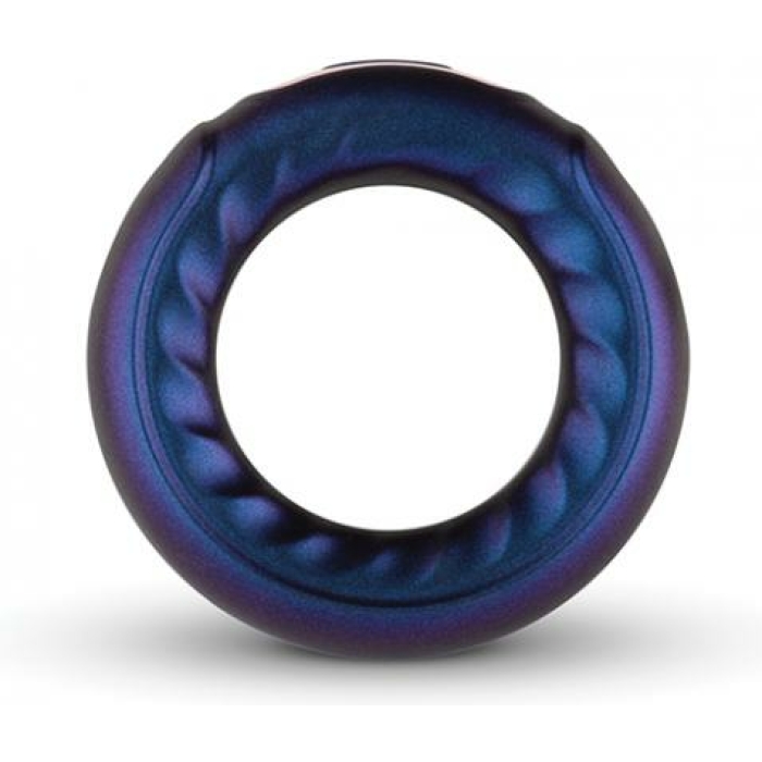 Hueman Saturn Vibrating Cock/ball Ring - Purple - Image 1