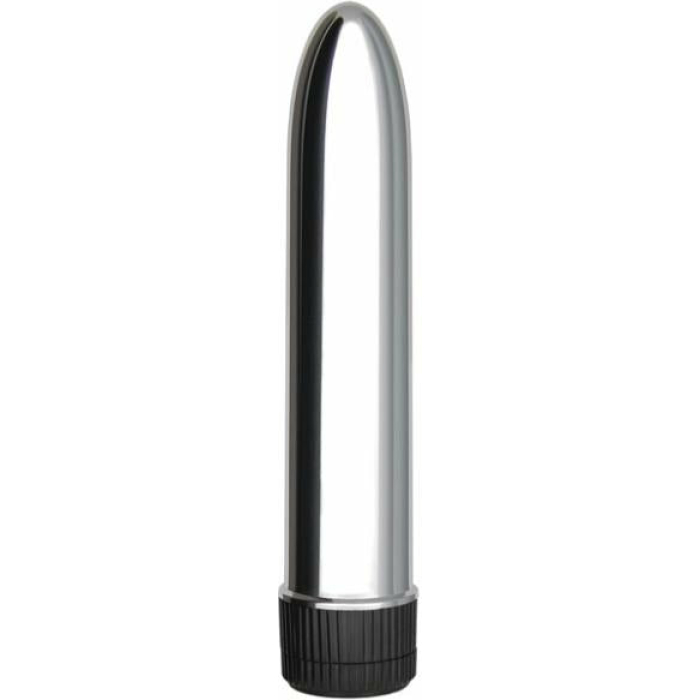 Erotic Toy Company Chrome Classics 5 Vibe - Silver - Image 1