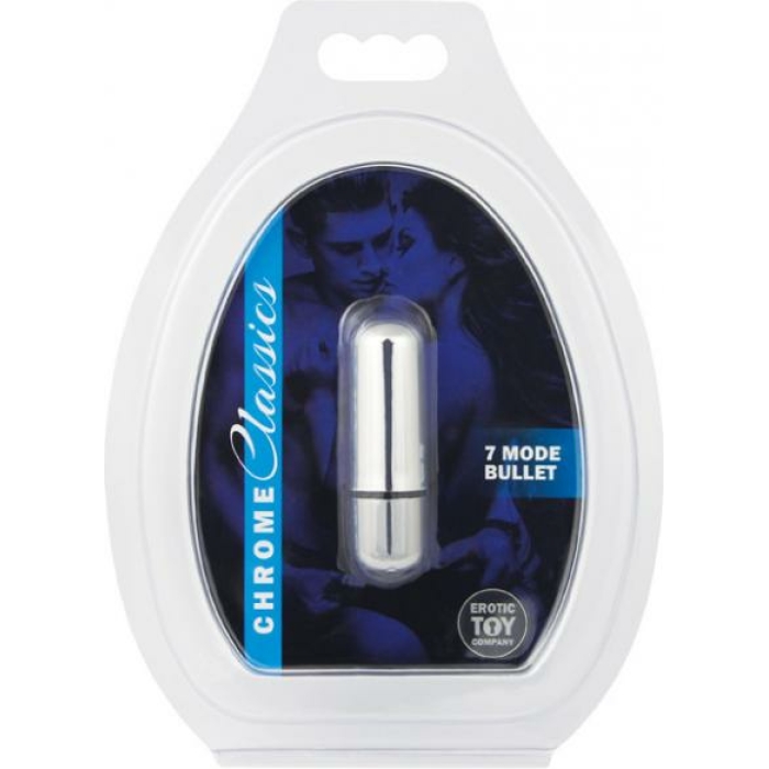 ETC Chrome Classics 7 Mode Bullet Vibrator Silver - Image 2