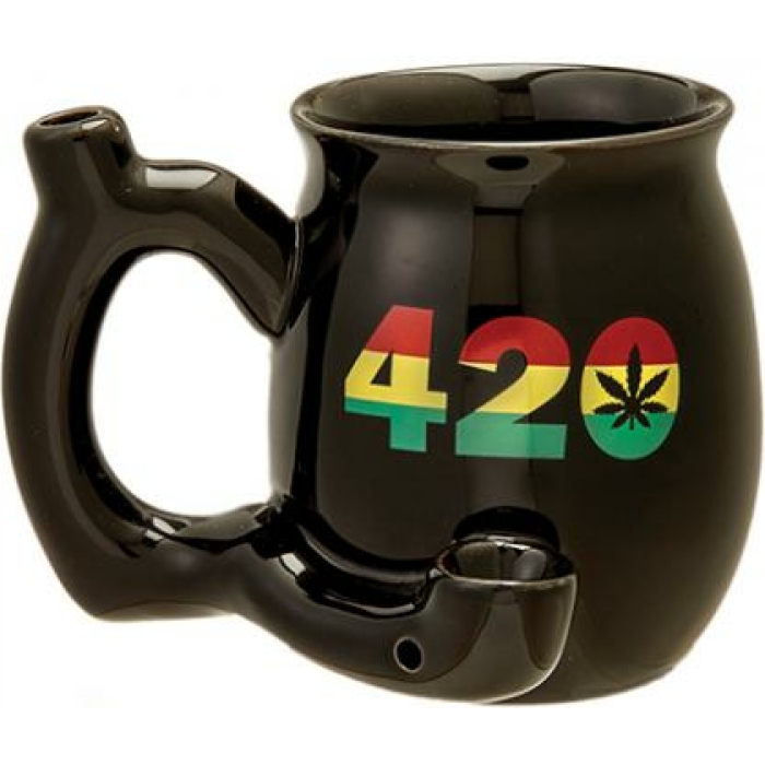 Fashioncraft Small Regular Mug - 420 Black Rasta - Image 1