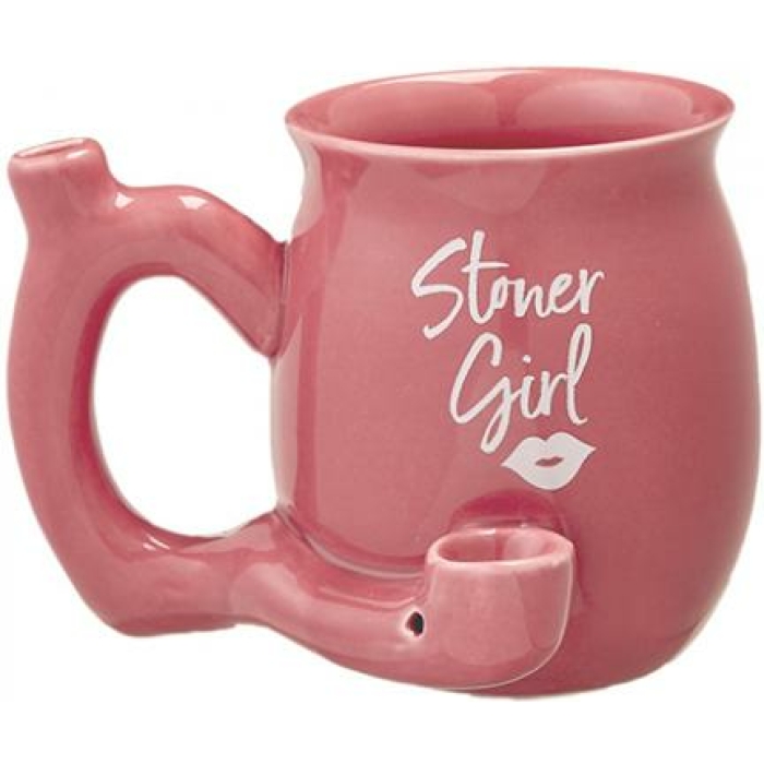 Fashioncraft Small Regular Mug - Pink Stoner Girl - Image 1