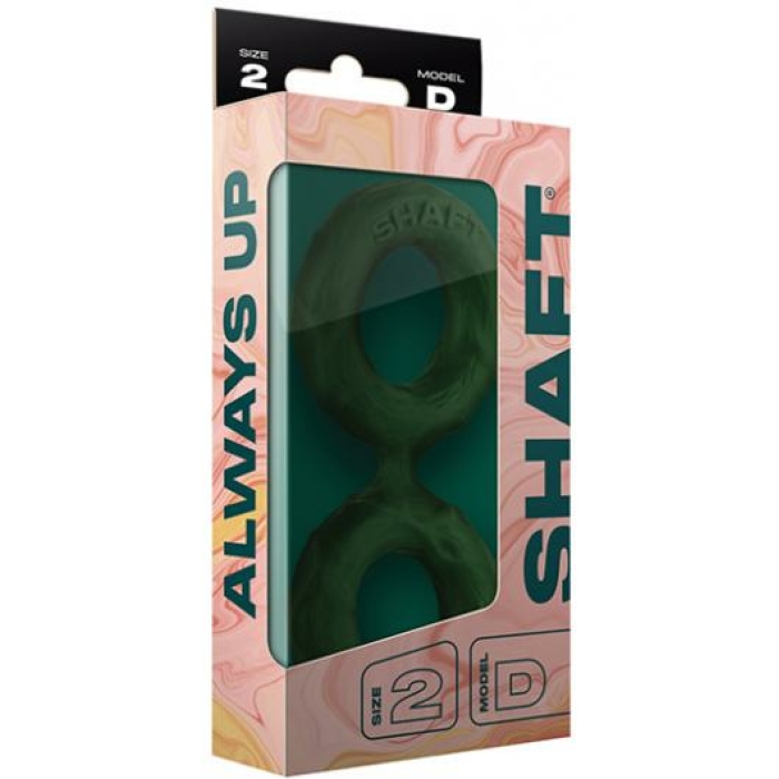Shaft Double C-ring  - Medium Green - Image 1
