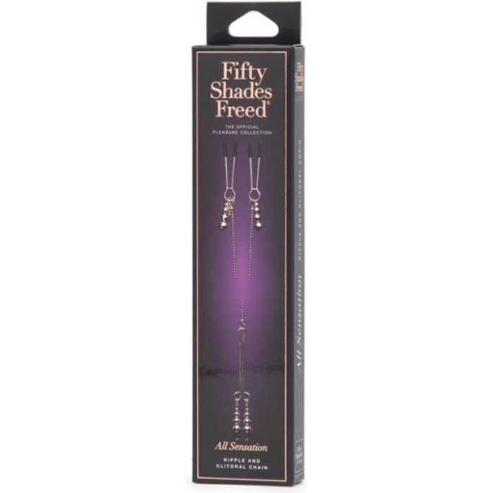 Fifty Shades Freed All Sensation Nipple & Clitoral Chain - Image 3