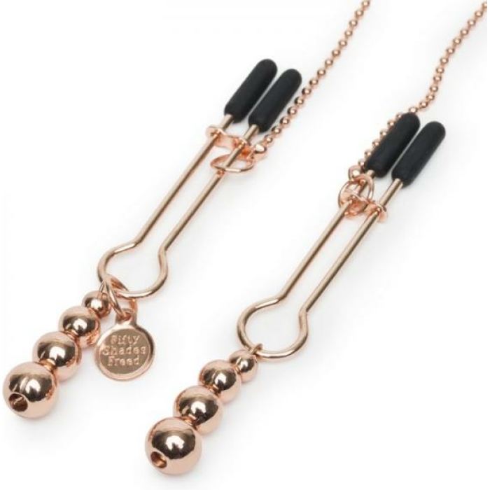 Fifty Shades Freed All Sensation Nipple & Clitoral Chain - Image 1