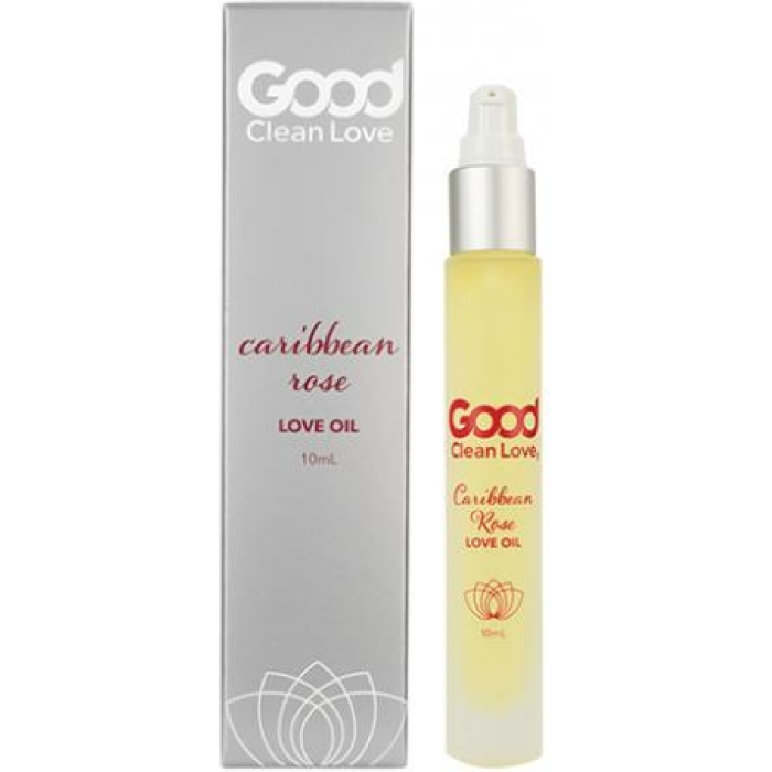 Good Clean Love Caribbean Rose Love Oil - 10 Ml - Image 1
