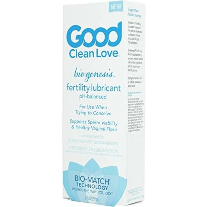 Good Clean Love Biogenesis Fertility Lubricant - 2 Oz - Image 1