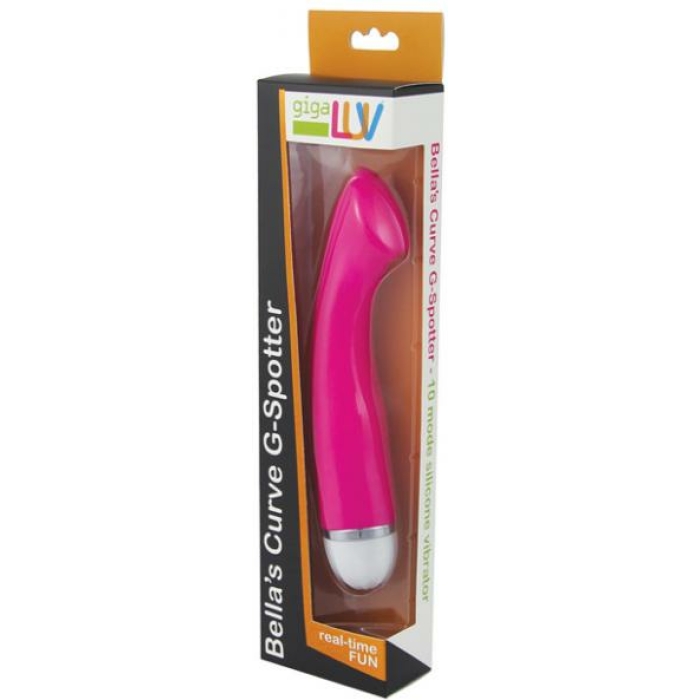 Gigaluv Bella's Curve G Spotter Pink Vibrator - Image 2
