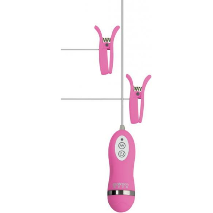 Gigaluv Vibro Clamps - 10 Functions Pink - Image 1