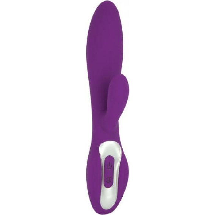 Gigaluv Vega Duplex Purple Rabbit Style Vibrator - Image 1