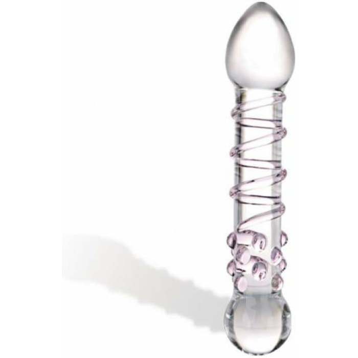 Spiral Staircase Full Tip Glass Dildo - Image 1