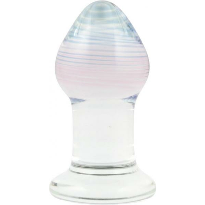 Glas Amethyst Rain Glass Butt Plug - Image 1