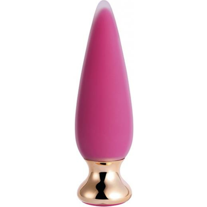 Doro Plus Vibrating Anal Plug With Remote Control - Pink - Image 1