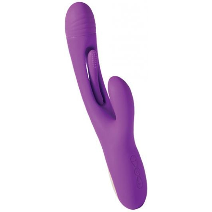 Bora G-spot Tapping Rabbit Vibrator - Purple - Image 1