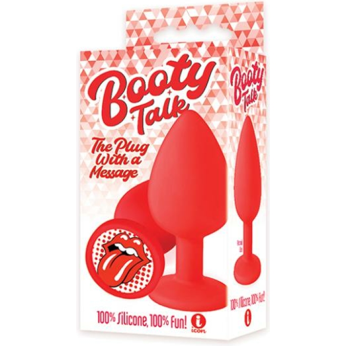 The 9's Booty Calls Tongue Plug - Red - Image 1