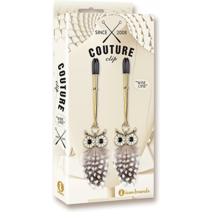 Couture Clips Luxury Nipple Clamps - Wise One - Image 1