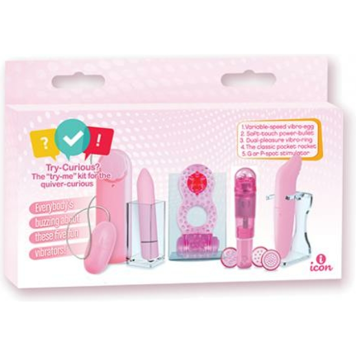 Try-curious Vibe Set - Pink - Image 1