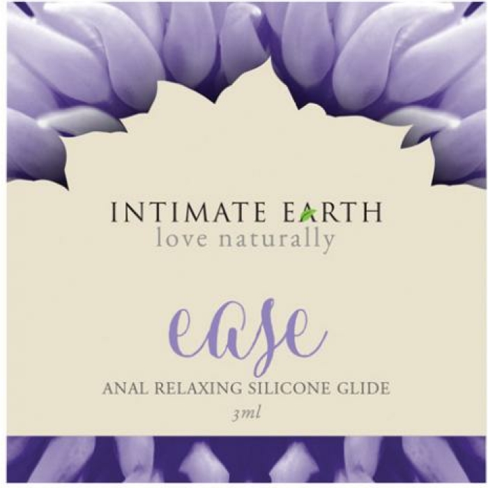Intimate Earth Soothe Ease Relaxing Anal Silicone Lubricant .10oz - Image 1