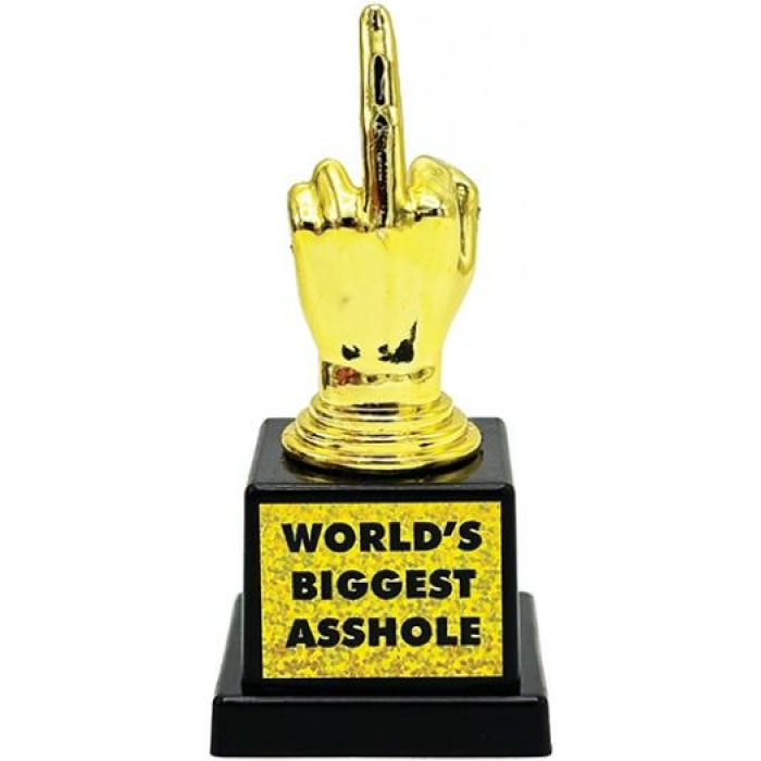 World's Biggest Asshole Trophy - Image 1