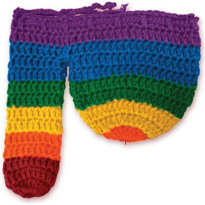 Rainbow Willy Warmer - Image 1