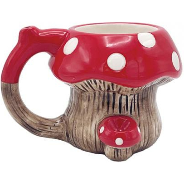 Wake & Bake Mushroom Coffee Mug - 16 Oz - Image 1