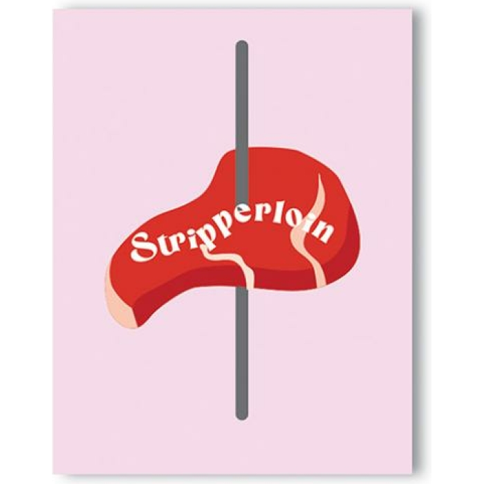 Stripplerloin Naughty Greeting Card - Image 1
