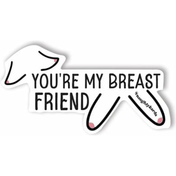 Breast Friend Sticker - Pack Of 3 - Image 1